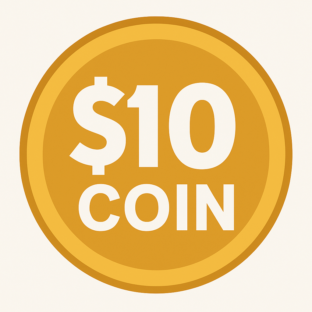 $10 Logo